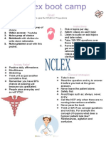 NCLEX Boot Camp Plan to Pass in 75 Questions
