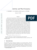 General Relativity and Weyl Geometry