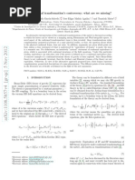 The Conformal Transformation's Controversy What Are We Missing