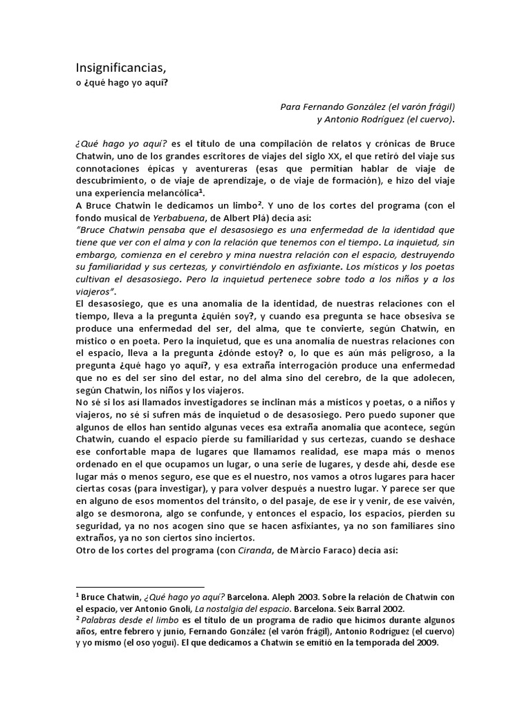 Larrosa Pedagogia Profana Fragm | PDF