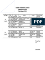 Schedule of Pesantren Ramadhan