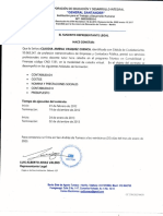 Certificado Corporacion de Educacion y Desarrollo Integral