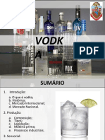 Vodka: produção, legislação e consumo