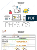 Planeación Pedagógica Física 7° (WEEK 1 Y 2)