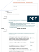 Exercício Avaliativo - Módulo 1 - Revisão Da Tentativa