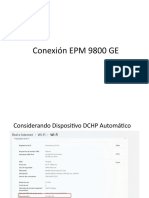 Conexión Multilin GE - 2da Prueba