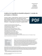 Análise de impedância bioelétrica: revisão de princípios e métodos