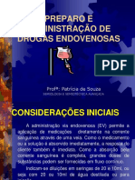 Administraã Ãƒo de Drogas Endovenosas-2-1