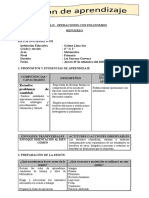 Sesion de Aprendizaje de Matematica - Septiembre8