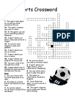 Sports Crossword 11203 62e99829