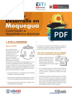 Canon y Desarrollo en Moquegua. Cuarto Estudio de Transparencia Regional