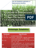 Elementos de Estadística Aplicados A L Mejoramiento Genético