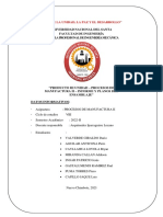 Informe y Planos - Producto Iii Unidad Procesos Ii - Valverde Giraldo Grupo