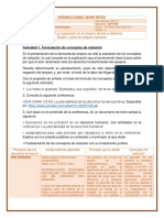 Actividad 1. Formulación de Conceptos de Violación