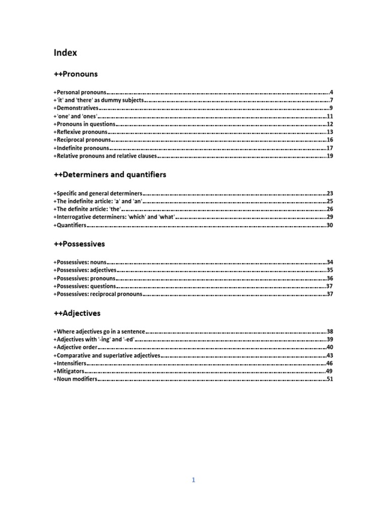 British Council Grammar Reference Guide | PDF | Adjective | Pronoun