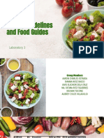 LAB 3 - NADT - Dietary Guidelines and Food Guides