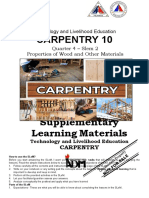 SLM 2 CARPENTRY 10 4th Quarter