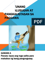 EPP 5 Q4 WEEK 2 LESSON 3 Panuntunang Pangkalusugan at Pangkaligtasan Sa Paggawa