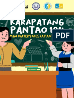 Karapatang Pantao 101: Mga Materyales Sa Pagtuturo