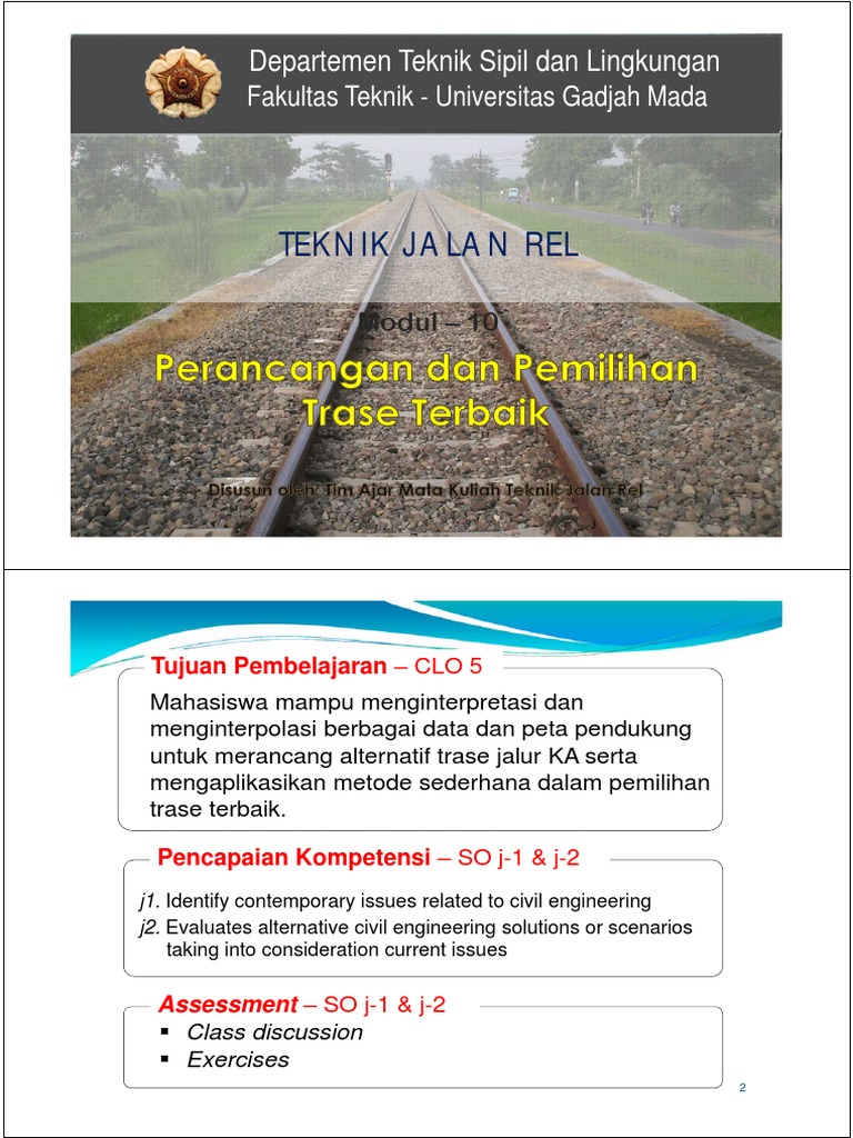 Modul 10 Perancangan Trase Jalur Ka Pdf