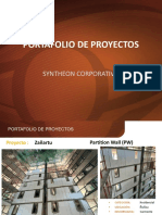 SYNTHEON - Portafolio de Proyectos Chile y Las Américas.