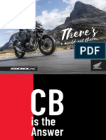 CB500X Brochure