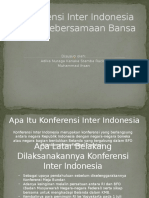 Konferensi Inter Indonesia