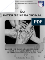 Lo Intergeneracional 