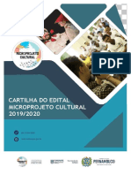 Cartilha do Edital Microprojeto Cultural