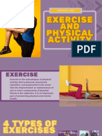 Exercise and Physical Acitivity