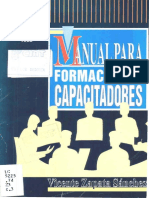 Manual para Formadores Capacitadores