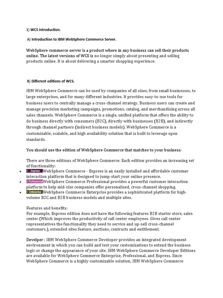 Wcs Doc Pdf Databases User Computing