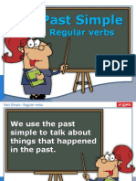 Past Simple Regular Verbs Grammar