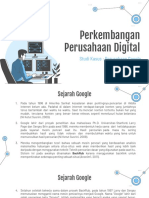 Studi Kasus Perusahaan Digital Google