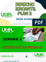 Actos de comercio y sujetos de derecho mercantil