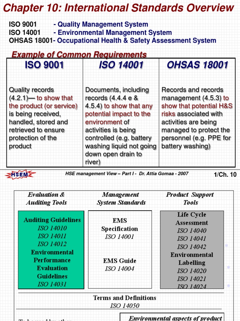 Overview of HSE Management Standards | PDF | Safety | Business