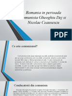 Romania in Perioada Comunista Gheoghiu Dej Si Nicolae