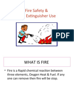 Fire Fighting and Use of Fire Extinguisher