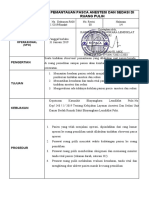 SPO Pemantauan Pasca Anestesi Dan Sedasi Diruang Pulih