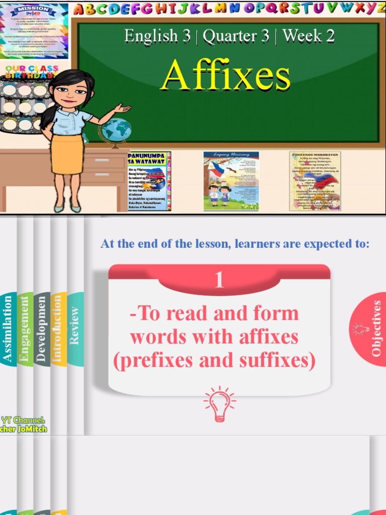 Grade 3 Affixes Lesson Plan | PDF | Word | Linguistic Morphology