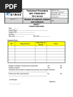 Intermediate Checks Procedure for NABL | PDF