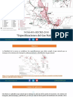 Especificaciones del gas natural en México