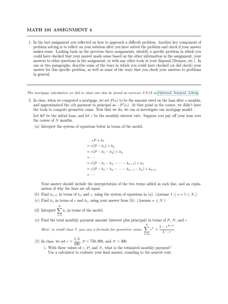 Math 101 assignment 4 pdf