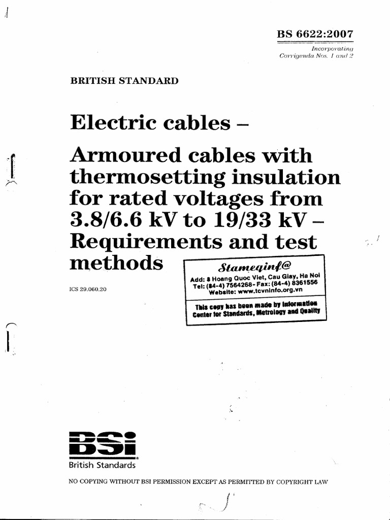 BS 6622-2007 | PDF