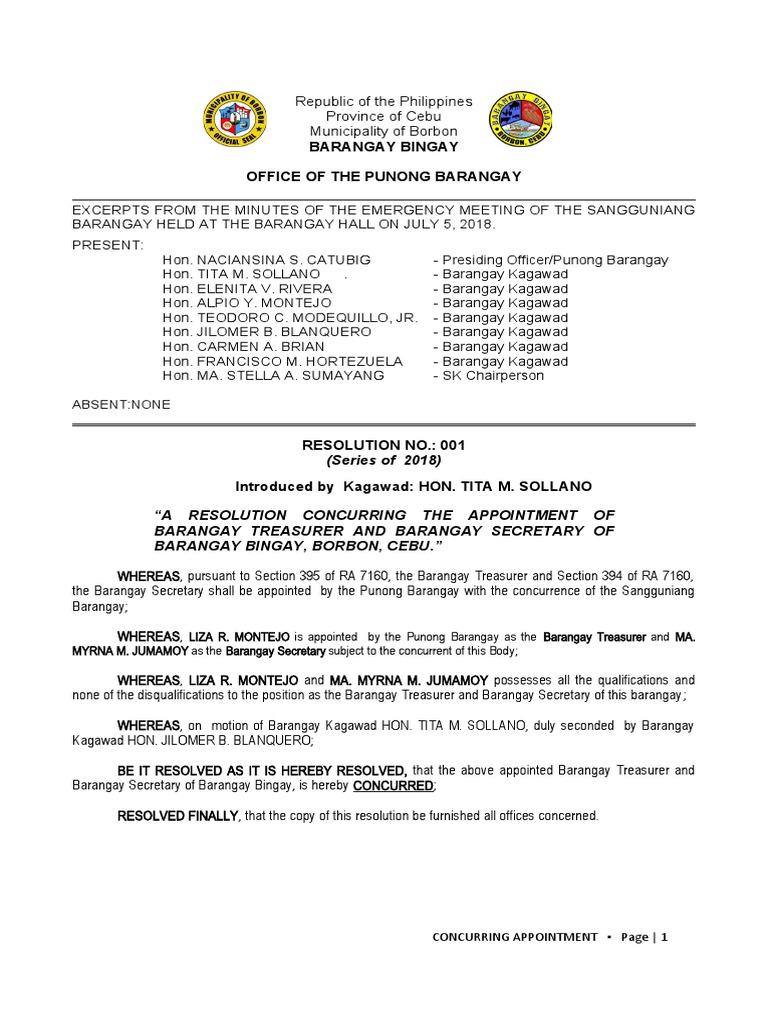 001 2018 concurrent appointment of brgy treas sec pdf