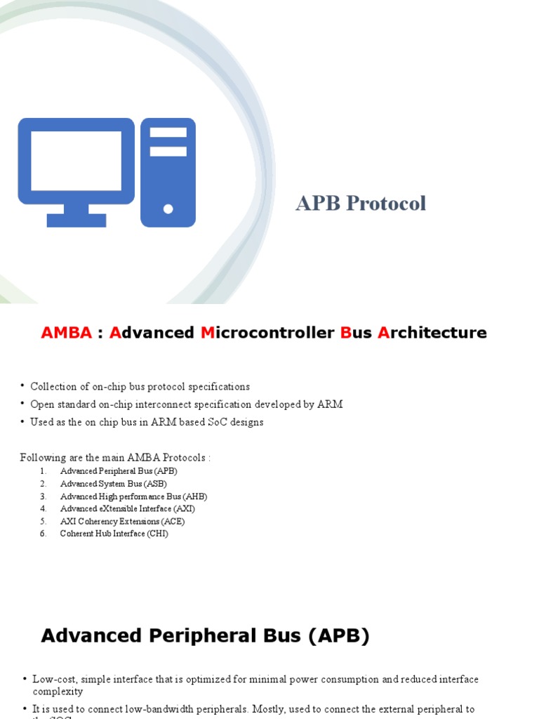 APB Protocol Overview and Specifications | PDF
