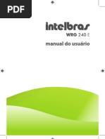 Guia_do_Usuário_WRG 240 E - Roteador Wireless 54 Mbps_Português[1]