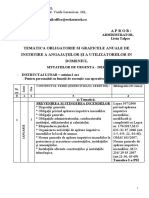 Tematica ISU 2023