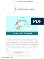 Học Đánh Vần Tiếng Anh Cho Người Mới Bắt Đầu - Step Up English