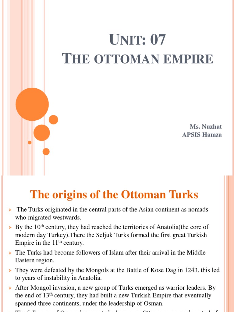 The Ottoman Empire PDF